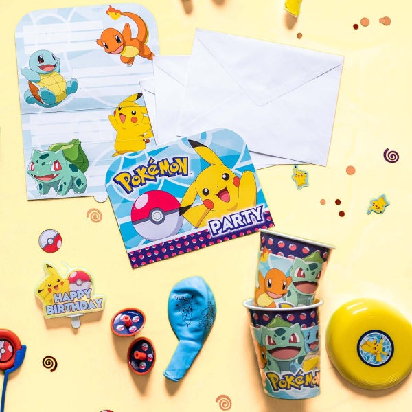 Image du produit Sombo L'invitation fixe Pokemon (8 pcs)