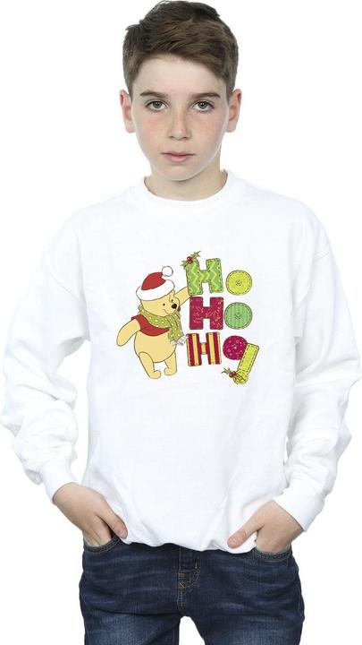 Produktbild Disney Winnie The Pooh Ho Ho Ho Scarf Sweatshirt Jungen (128)