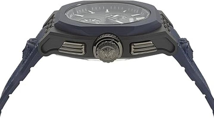 Immagine prodotto Versace Elegante e moderno cronografo con calendario e lancette luminose, impermeabile (Cronografo, 44 mm)