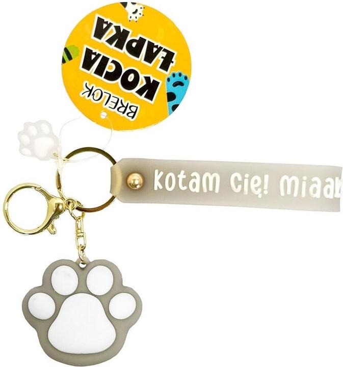 Image du produit Schlüsselanhänger mit grauer Katzenpfote