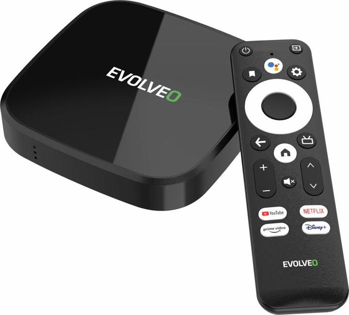 Image du produit Evolveo MultiMedia Box A4, 4k Ultra HD, BT,Wifi, 32 GB, Android 11 (32 Go, Android 11)