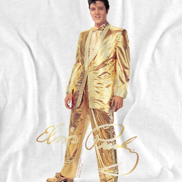 Produktbild Elvis Gold Lame Suit TShirt (128)