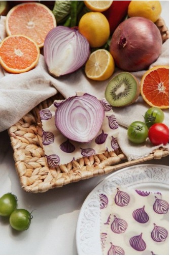 Image du produit Nuts Tissus en cire d'abeille (5 x)
