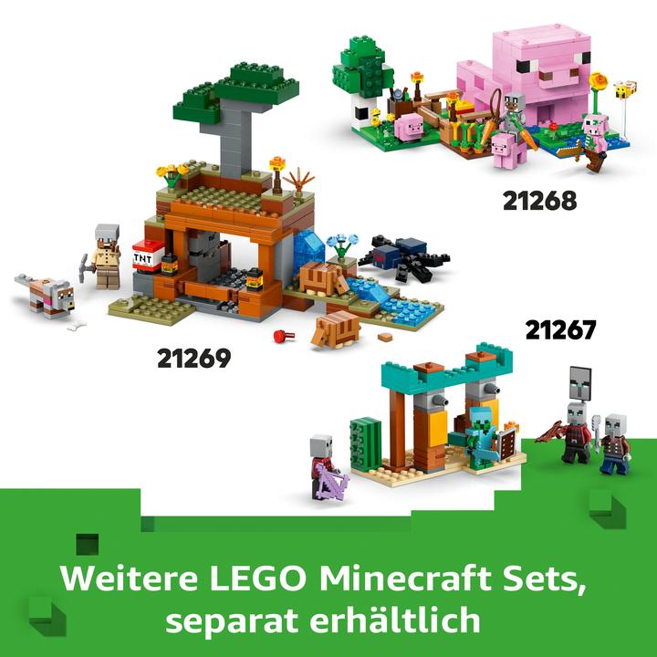 Actual product image LEGO Das Lava-Duell im Nether (21266, LEGO Minecraft)