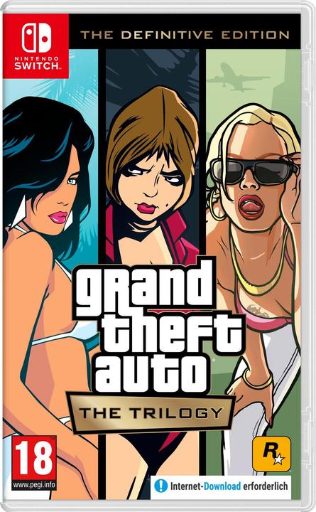 Actual product image Rockstar Grand Theft Auto The Trilogy - The Definitive Edition (Switch, EN)