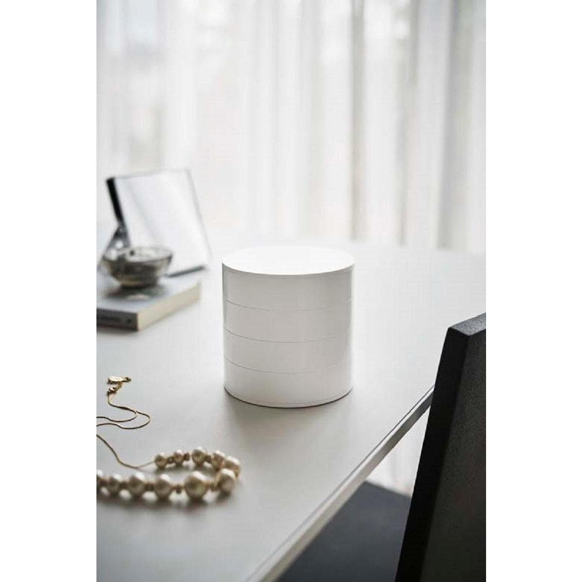 Thumbnail - Yamazaki, Uhrenbox + Schmuckaufbewahrung, Schmuckhalter Tower, Weiss