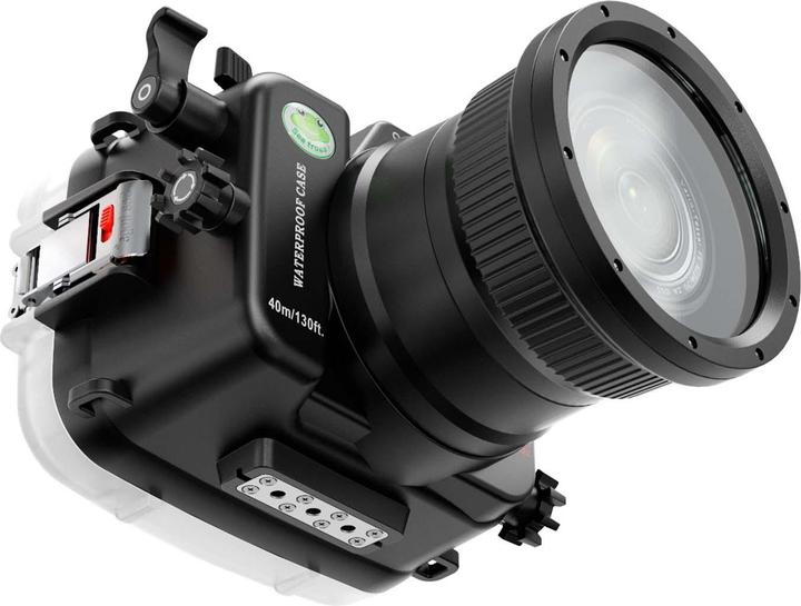 Actual product image Seafrogs Camera Waterproof Case for FX3 with FL1655 Port