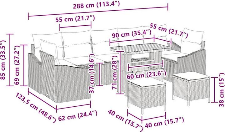 Produktbild vidaXL Kace