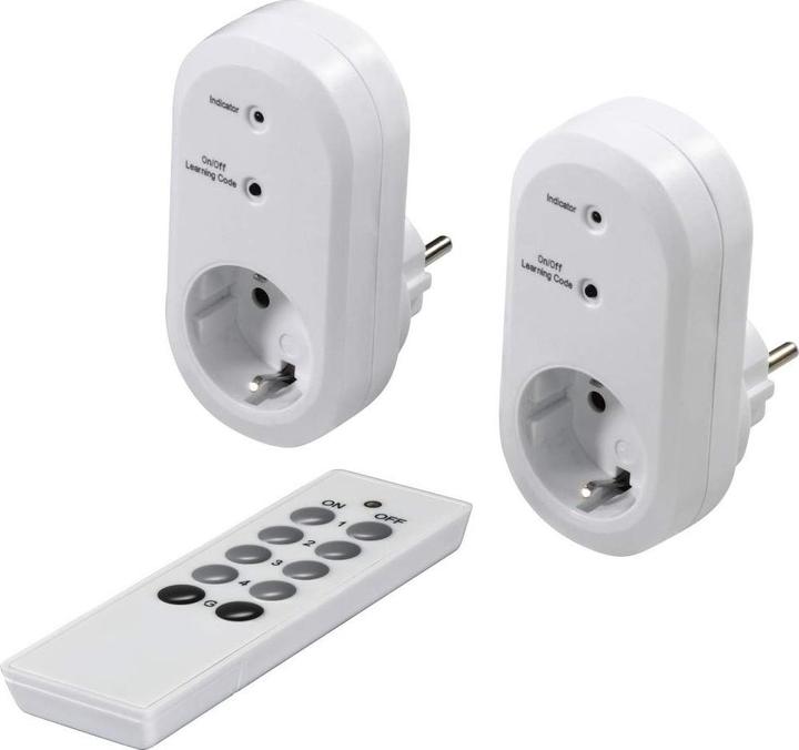 Produktbild Hama Funksteckdosen-Set mit Fernbedienung
