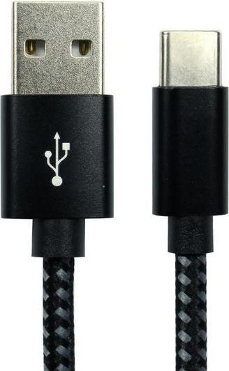 Actual product image RS PRO USB cable, USB C / USBA, 1.8m USB 2.0 black (1.80 m)