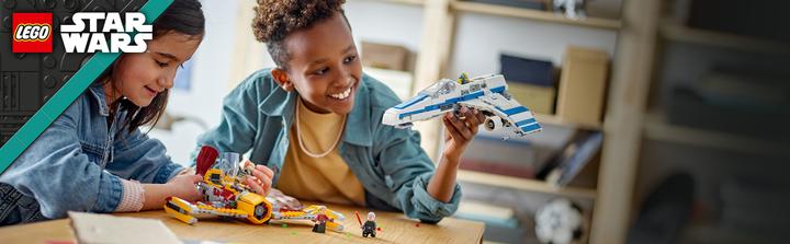 Produktbild LEGO New Republic E-Wing vs. Shin Hatis Starfighter (75364, LEGO Star Wars)