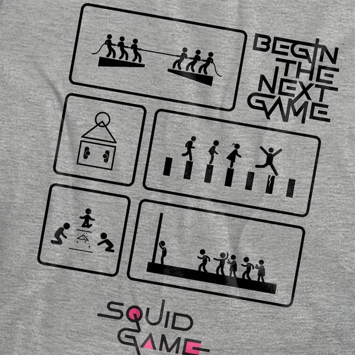 Produktbild Squid Game Next Game TShirt meliert (XL)