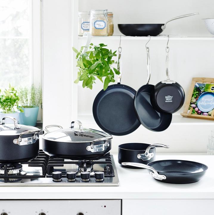 Actual product image Greenpan Barcelona Vispan met keramische antikleeflaag 33cm (33 cm, Frying pan, Aluminium)