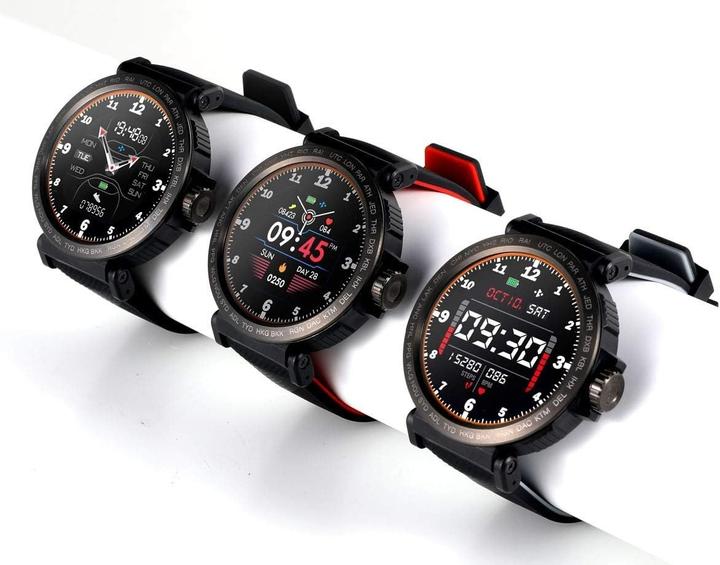 Actual product image Monkeylectric Full-Screen Touch Smart Watch with Heart Rate Monitor and IP68 Waterproof