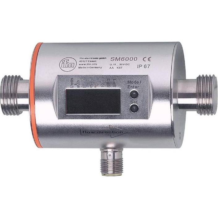 ifm Electronic Sensore di flusso IFM, Pulsante + Interruttore