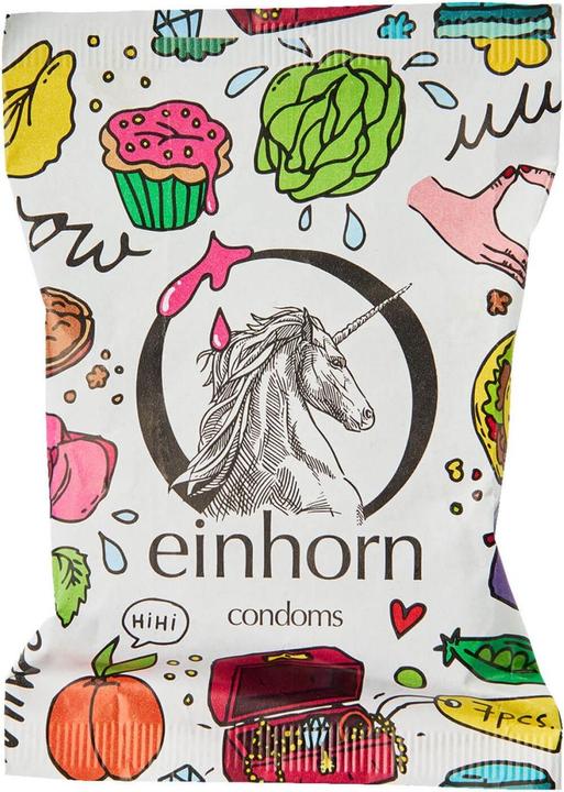 Produktbild Einhorn Condoms Muschigegenstände (7 Stk.)