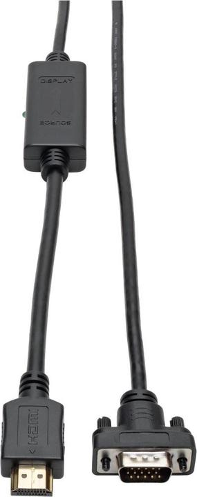 Produktbild Eaton HDMI to VGA Active Adapter Cable HDMI to Low-Profile HD15 M/M 6ft. 1.8m (1.80 m)