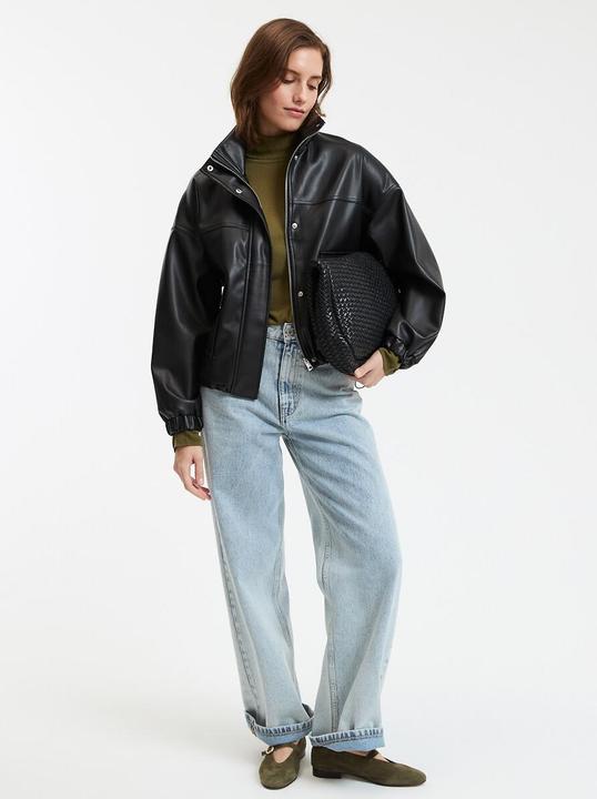 Produktbild La Redoute Collections Kurze Jacke aus Kunstleder (M)