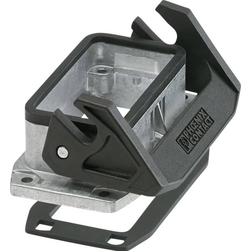 Phoenix Contact Custodia per montaggio a superficie serie B10, con guarnizione piatta HC-STA-B10-BWS-ELC-AL, Cavo + Spina elettrica, Grigio