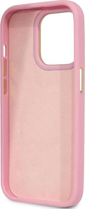 Image du produit Guess GUHCP14XHGCRHP iPhone 14 Pro Max 6,7" różowy/pink étui rigide Collection Croco (Apple iPhone 14 Pro Max)