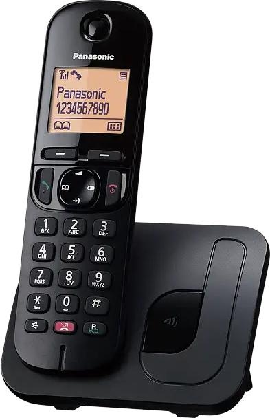 Panasonic KX-TGC250JTB Digitales Schnurlostelefon für ältere Menschen