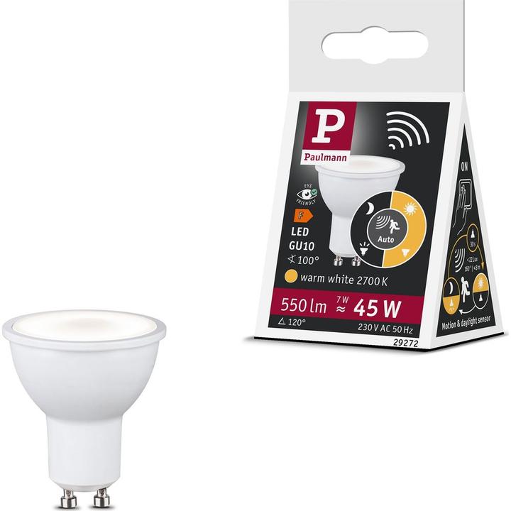 Produktbild Paulmann Reflektor Flat Sensor (GU10, 550 lm, 1x)