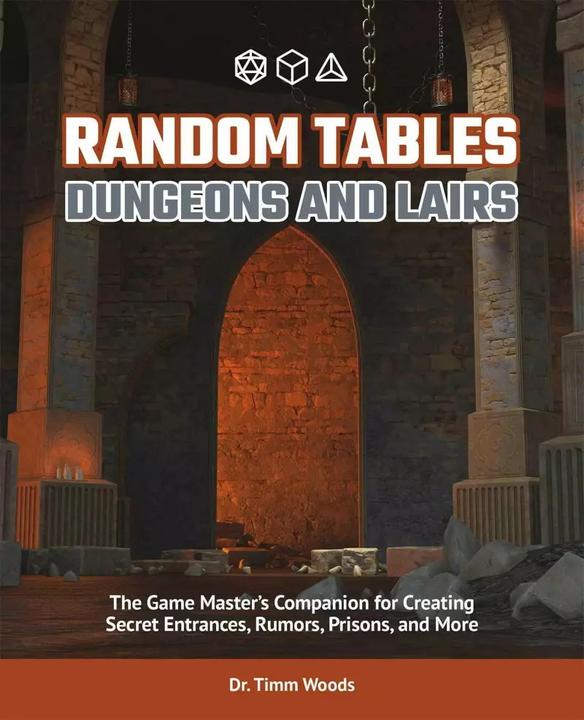 Produktbild Random Tables: Dungeons and Lairs (Englisch, Timm Woods, 2022)
