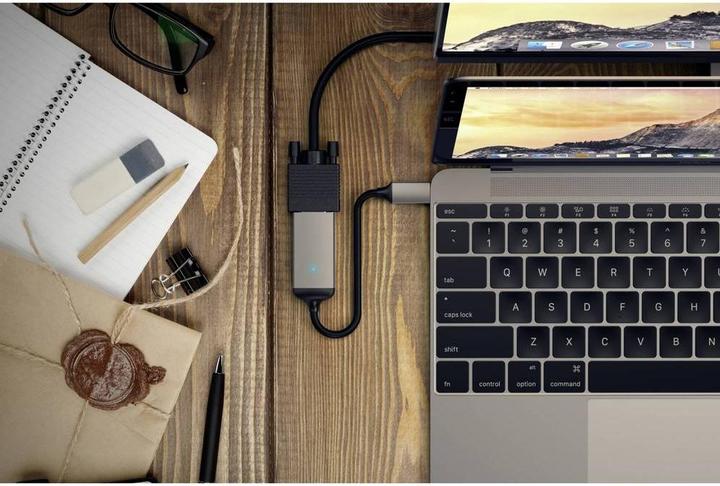Produktbild Satechi USB-C zu VGA Adapter (USB Typ-C, 20.30 cm)