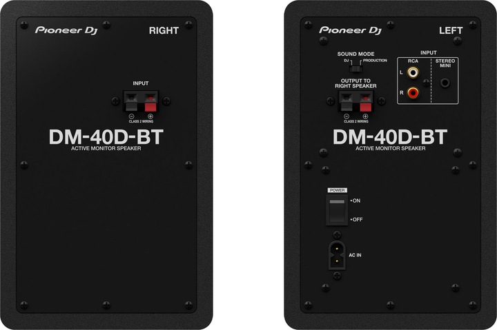 Image du produit Pioneer DJ DM-40D-BT (Actif, Couples)