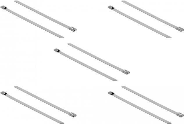 Produktbild Delock Kabelbinder 50cm (Packung mit 10) (Kunststoffkabelbinder, 500 mm, 10 Stk.)