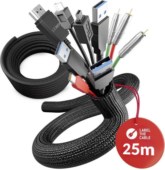 Image du produit Label-the-cable tube de câble (Gaines pour câbles, 2500 cm)