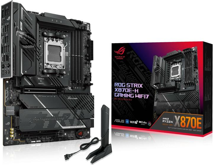 Produktbild ASUS ROG Strix X870E-H Gaming WIFI7 (AM5, AMD X870E, ATX)