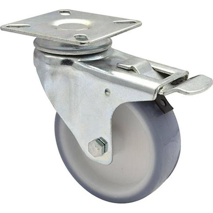 Wagner System, Möbelrollen, Lenkrolle 75mm mit Feststeller