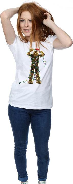 Produktbild Star Wars Chewbacca Christmas Lights TShirt (L)