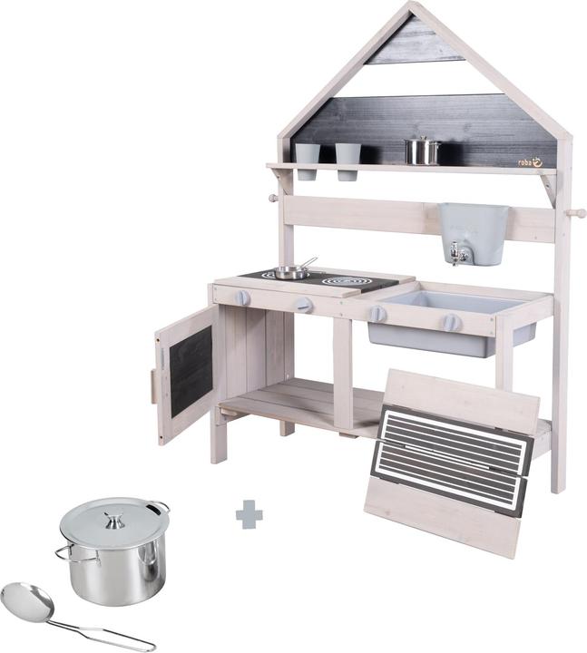 Image du produit Roba Cuisine d'extérieur pour jouer et faire de la boue à l'image d'une maison