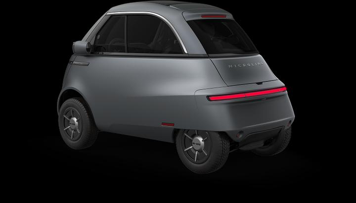 Actual product image Microlino Mid Range Berlin Anthracite (Electric, 17 hp)
