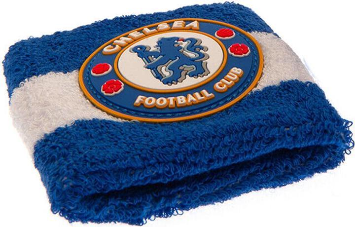 Produktbild Chelsea FC Adult Crest Baumwollarmband (2er Pack) (100% synthetisches Material)