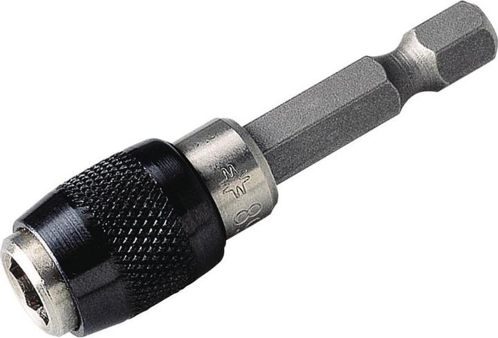 Produktbild wolfcraft 1 Bithalter m. Schnellwechselfutter l=52