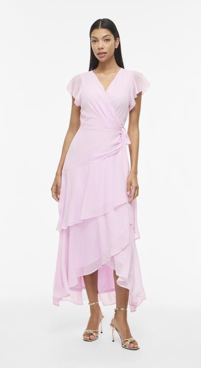 Image du produit Vila VIURA Maxi Kleid mit V-Ausschnitt (36)