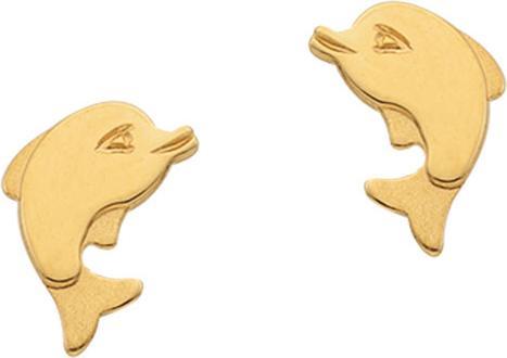 Image du produit Muau Stud earrings or jaune 750, 7x6mm (Or jaune)