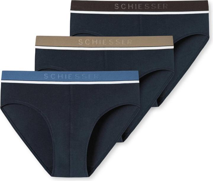 Immagine prodotto Schiesser Slip Casual Figurbetont 3PACK Rio-Slip (S, confezione da 3)