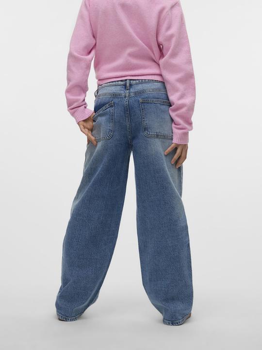 Actual product image Vero Moda VMBROOK Mid Rise Baggy Fit Jeans Weit geschnitten (140)