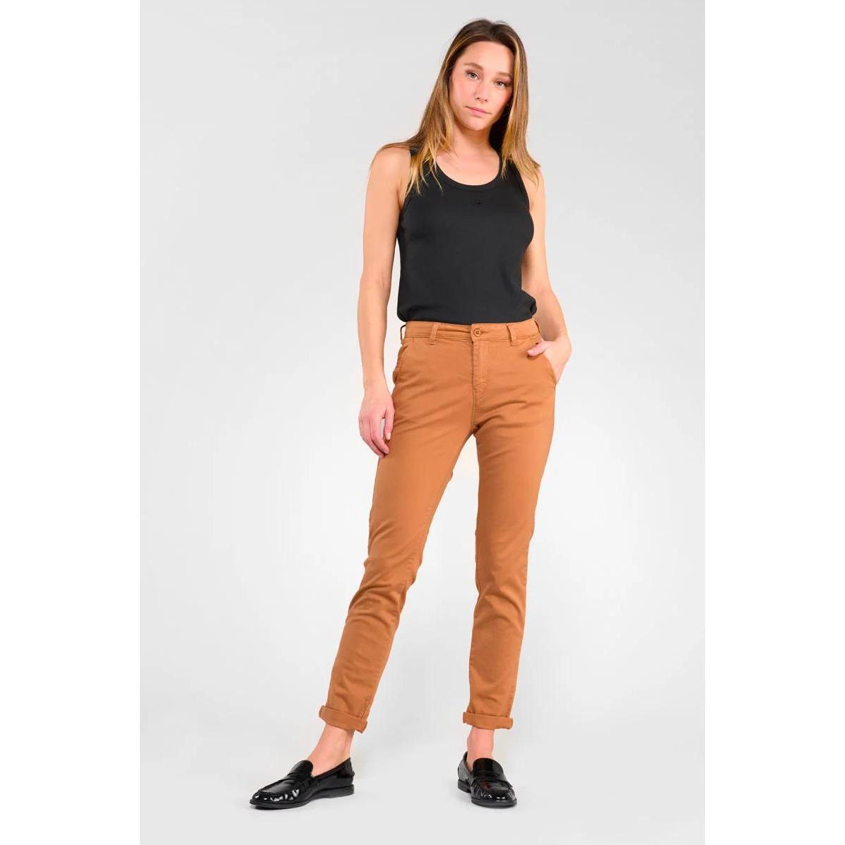 Thumbnail - Le Temps Des Cerises, Damen, Hosen, chinohose damen dyli 6, Braun, (28)