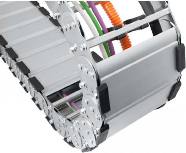 Actual product image Delock RJ45 network cable PROFINET SF/UTP 90° angled 5 m green (SF/UTP, CAT6, 5 m)