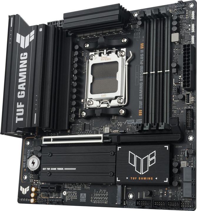 Produktbild ASUS MB TUF GAMING B850M-PLUS II (AM5, AMD B850, mATX)