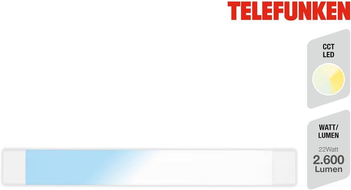 Actual product image Telefunken LED Unterbauleuchte (2600 lm)
