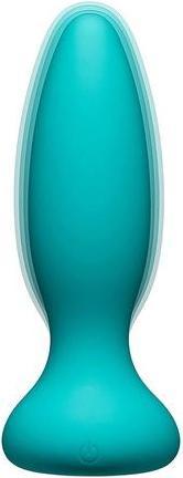 Doc Johnson Vibe Adventurous vibrating anal plug turquoise