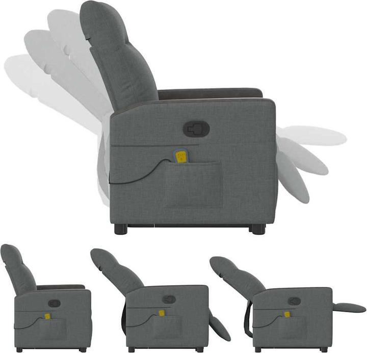 Produktbild vidaXL Massagesessel mit Aufstehhilfe