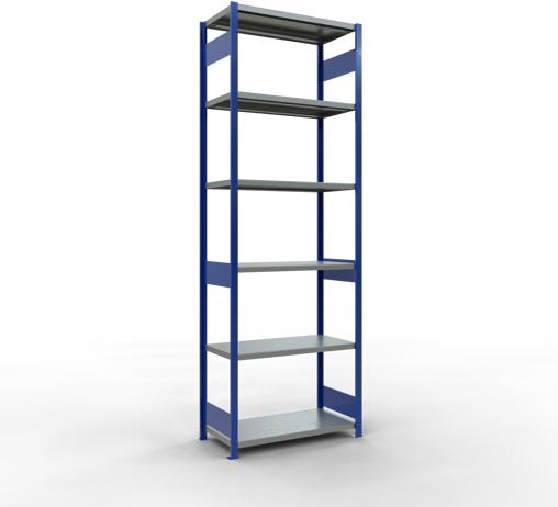 Actual product image Schulte Lagertechnik MULTIplus250 basic racking system with length ledgers