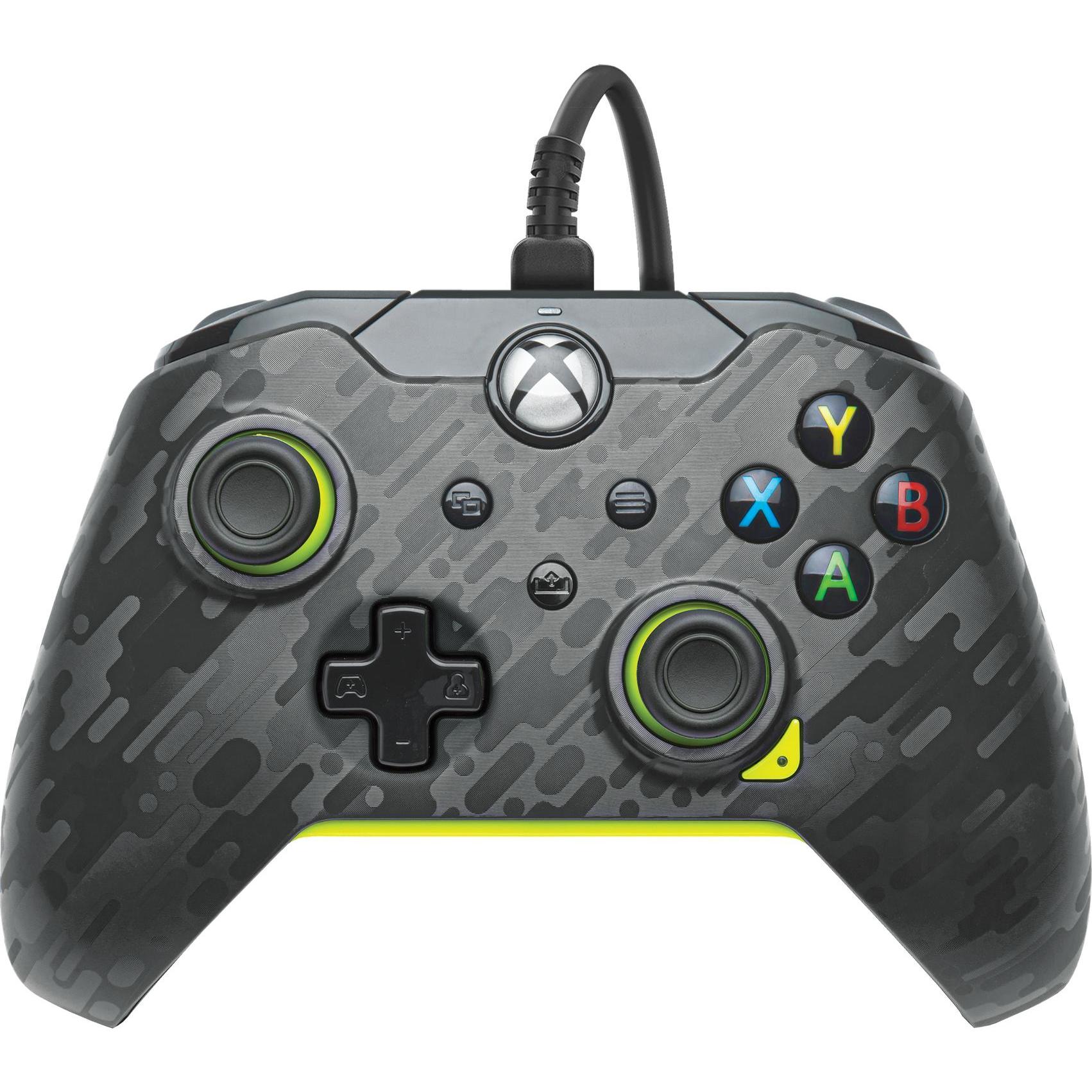 Pdp Giallo/Nero Controllore Cablato (Pc, Xbox One S, Xbox Series S, Xbox Series X), Controller Gaming,